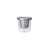 KINTO Glasbecher mit Sieb (260ml)