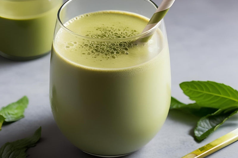 Matcha Smoothie Rezept 