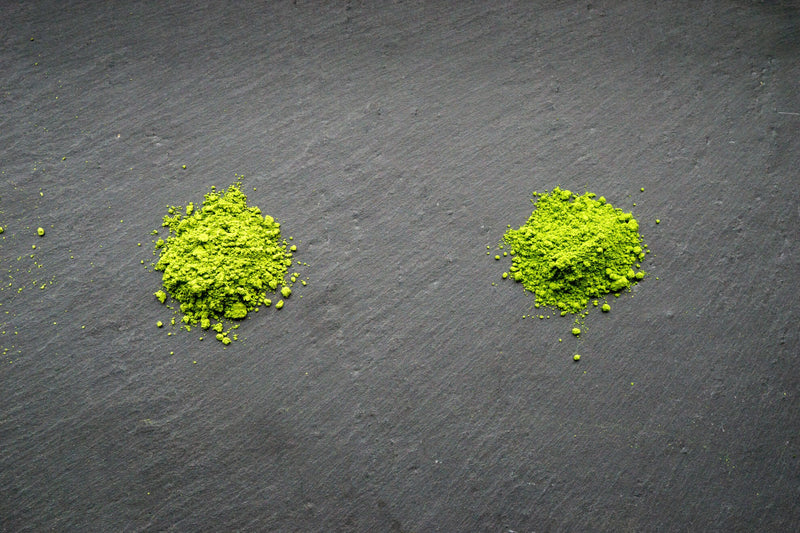 Matcha Eistee mit Limette