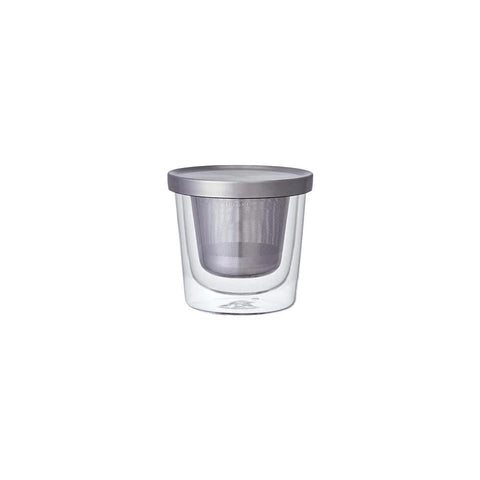 KINTO Glasbecher mit Sieb 260 ml - Friends of Tea